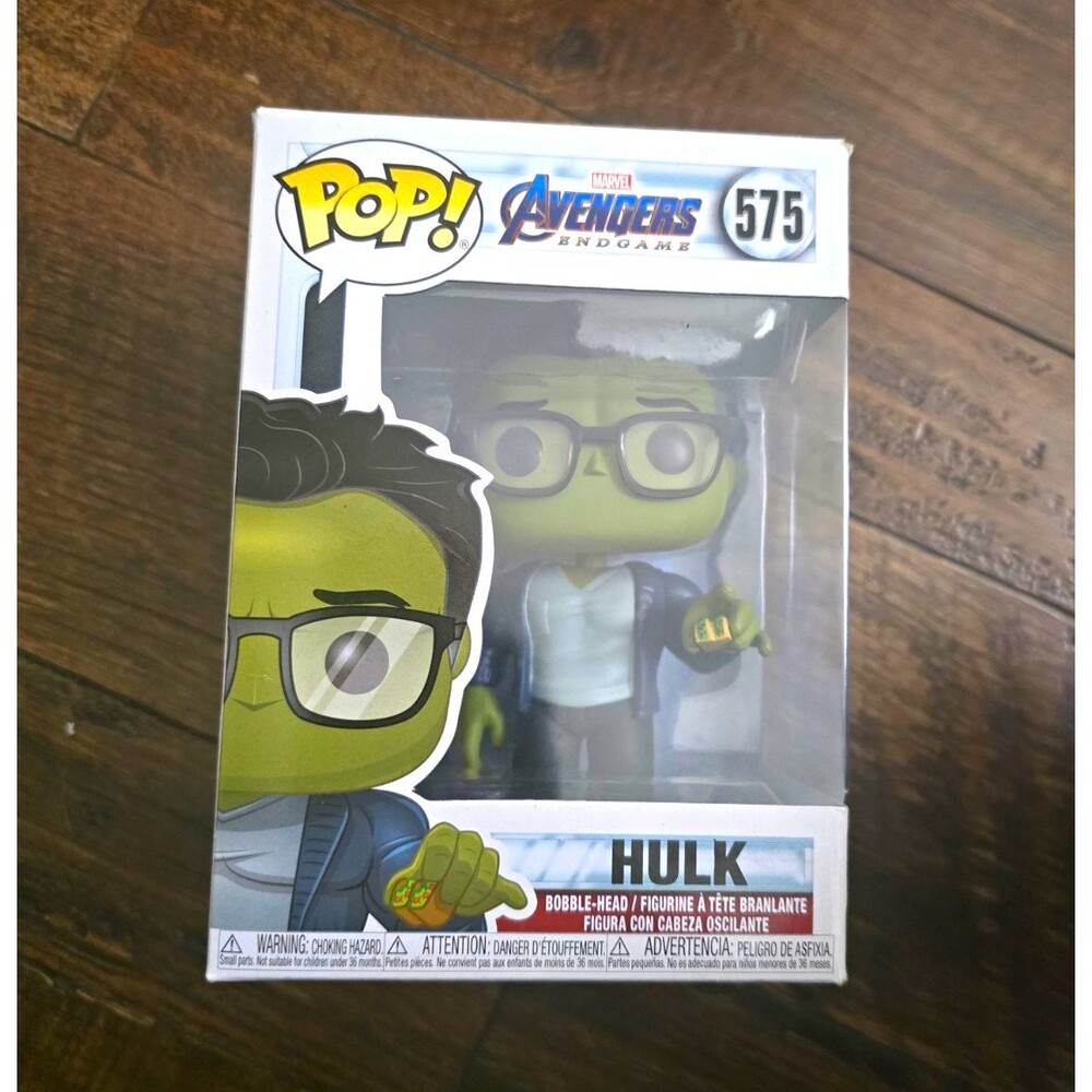 Funko Pop! Marvel Avengers: Endgame Hulk Bobble-Head Vinyl Figure #575